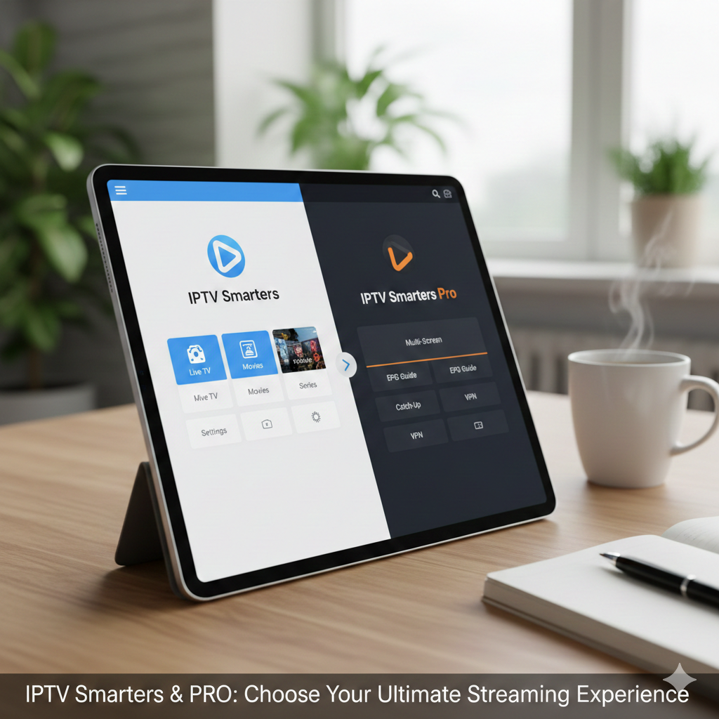 IPTV Smarters und IPTV Smarters Pro